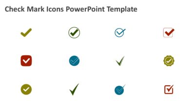 Check Mark Icons PowerPoint Template
