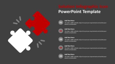 Solution Infographic Icon PowerPoint Template
