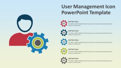 User Management Icon PowerPoint Template