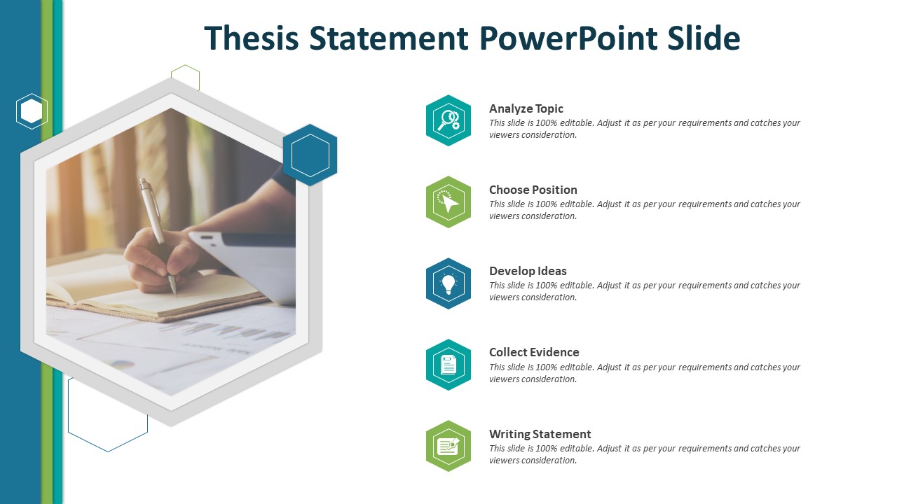 Thesis Statement Powerpoint Slide Ppt Templates