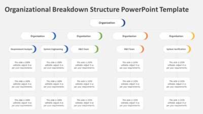 Organizational Breakdown Structure PowerPoint Template