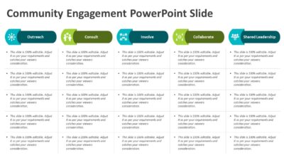 Community Engagement PowerPoint Slide