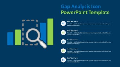 Gap Analysis Icon PowerPoint Template