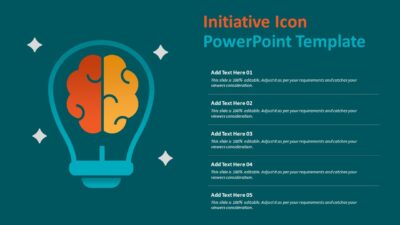 Initiative Icon PowerPoint Template