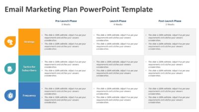 Email Marketing Plan PowerPoint Template