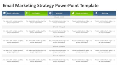 Email Marketing Strategy PowerPoint Template
