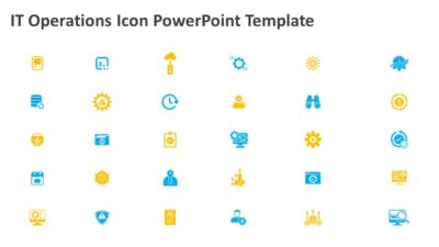 IT Operations Icons PowerPoint Template