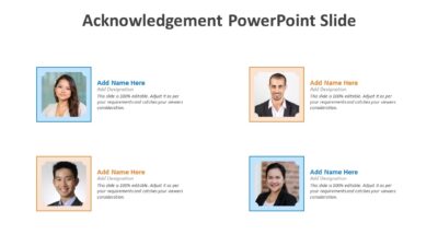Acknowledgement PowerPoint Slide