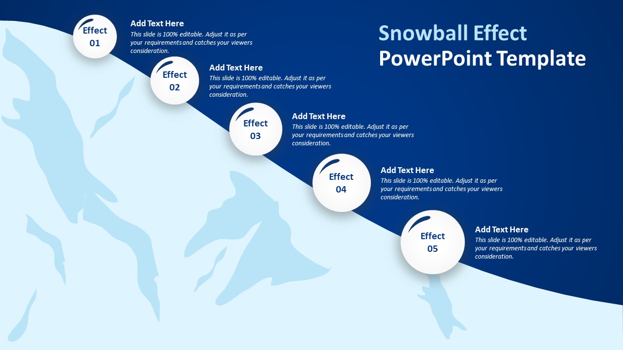 Snowball Effect PowerPoint Template PPT Templates