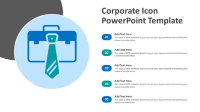 Corporate Icon PowerPoint Template