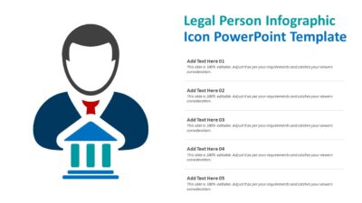 Legal Person Infographic Icon PowerPoint Template