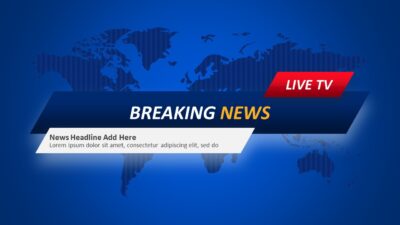 Breaking News PowerPoint Presentation Slide
