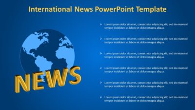 International News PowerPoint Template