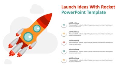 Launch Ideas With Rocket PowerPoint Template
