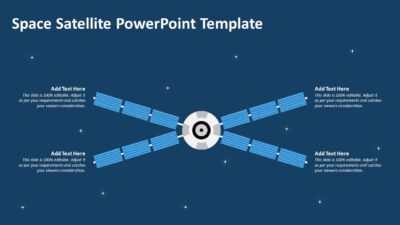 Space Satellite PowerPoint Template