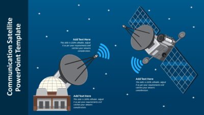 Antenna Satellite PowerPoint Template
