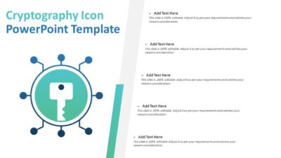 Cryptography Icon PowerPoint Template