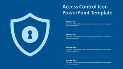 Access Control Icon PowerPoint Template