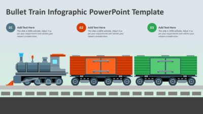 Bullet Train Infographic PowerPoint Template