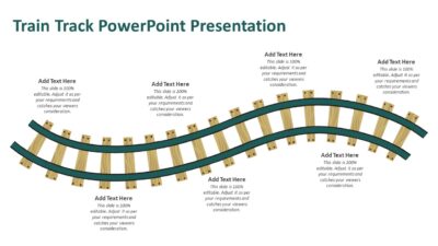 Train Track PowerPoint Presentation