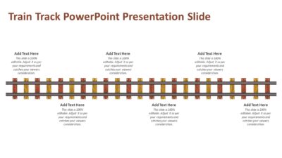 Train Track PowerPoint Presentation Slide