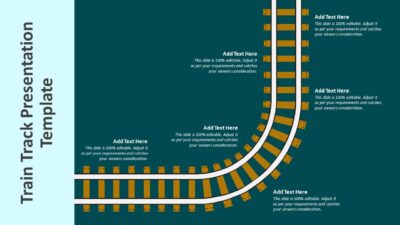 Train Track Presentation Template