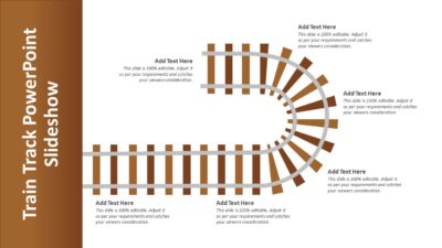 Train Track PowerPoint Slideshow