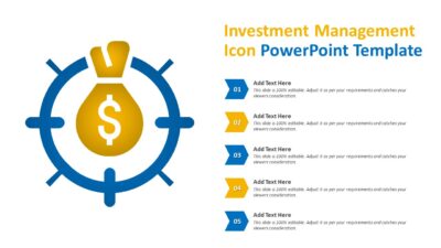 Investment Management Icon PowerPoint Template