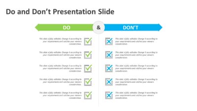 Do and Don't Presentation Slide