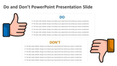 Do and Don't PowerPoint Presentation Slide