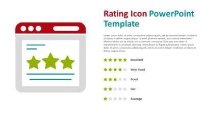Rating Icon PowerPoint Template