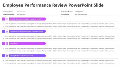 Employee Performance Review PowerPoint Slide