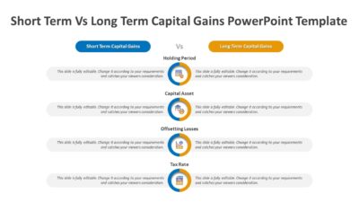 Short Term Vs Long Term Capital Gains PowerPoint Template