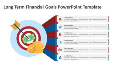 Long Term Financial Goals PowerPoint Template