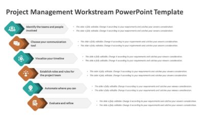 Project Management Workstream PowerPoint Template