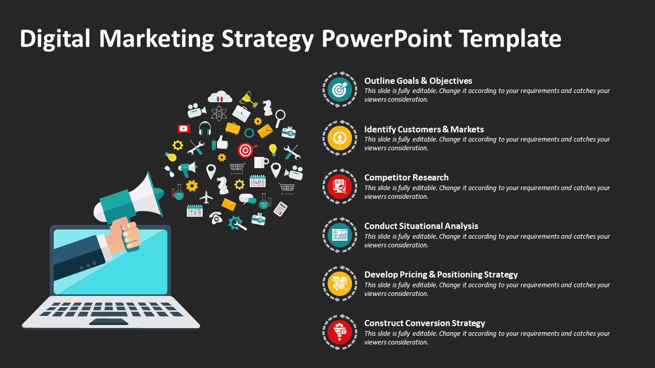 Digital Marketing Strategy Powerpoint Template Ppt Templates Digital Marketing Strategy Powerpoint Template Ppt Templates