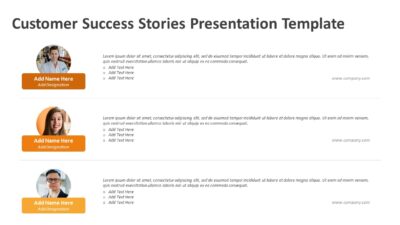 Customer Success Stories Presentation Template