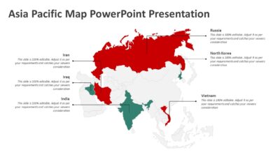 Asia Pacific Map PowerPoint Presentation