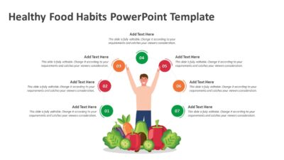 Healthy Food Habits PowerPoint Template