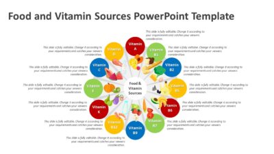 Food and Vitamin Sources PowerPoint Template