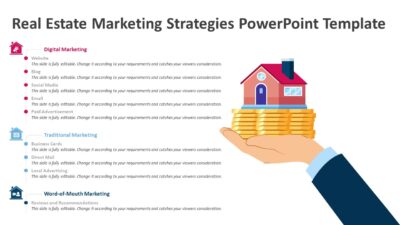 Real Estate Marketing Strategies PowerPoint Template