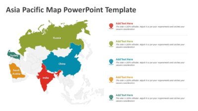 Asia Pacific Map PowerPoint Template
