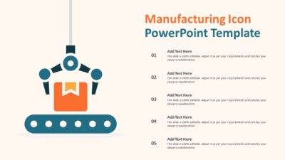 Manufacturing Icon PowerPoint Template