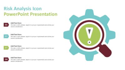 Risk Analysis Icon PowerPoint Presentation
