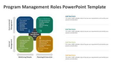 Program Management Roles PowerPoint Template