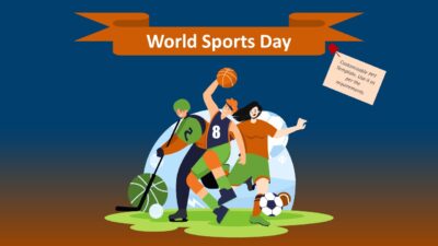 World Sports Day PowerPoint Template