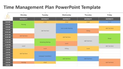 Time Management Plan PowerPoint Template