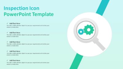 Inspection Icon PowerPoint Template