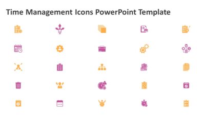 Time Management Icons PowerPoint Template