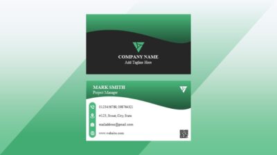 Professional Business Card Design Template